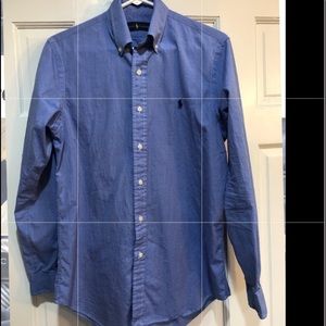 Small men’s polo button up